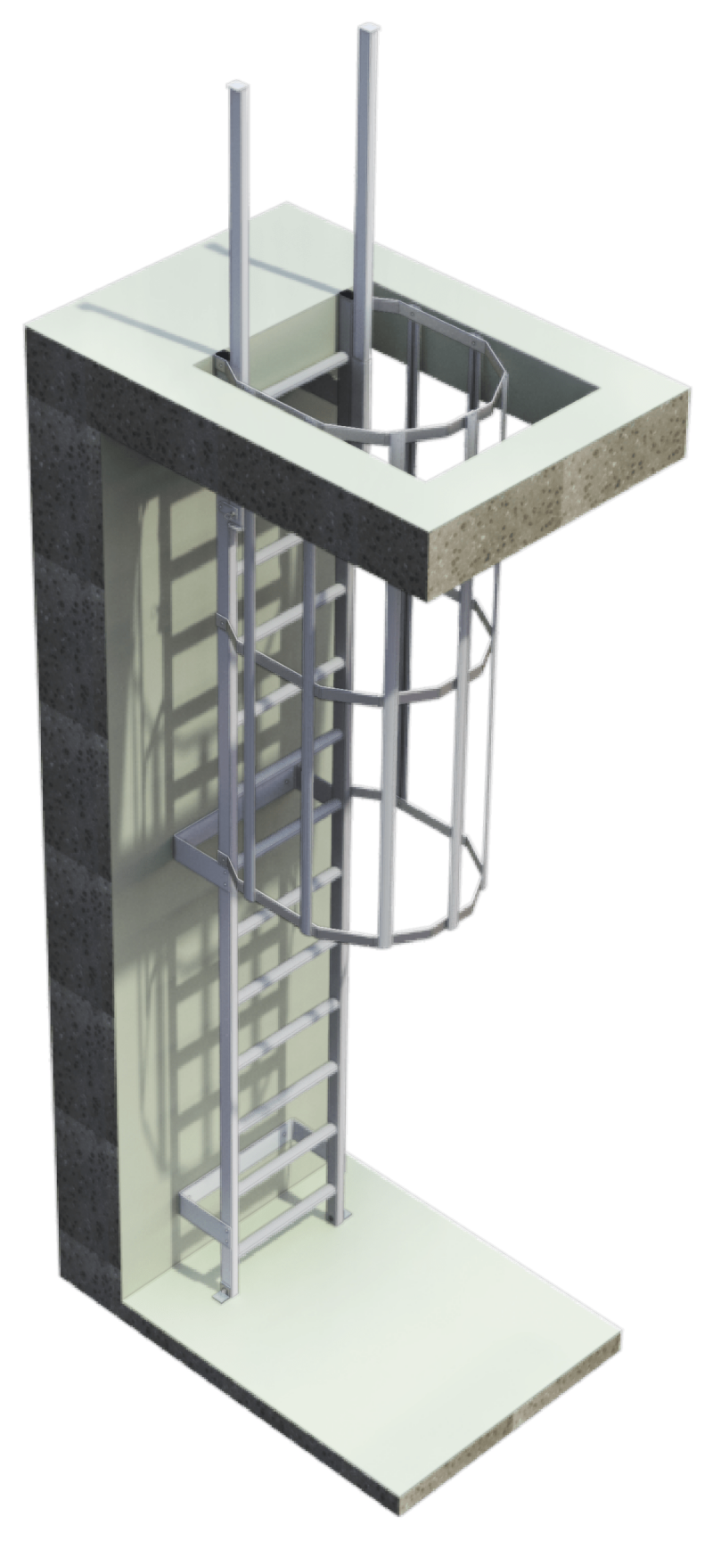 Ladder Cages Material Handling, Fall Protection and Engineered Solutions