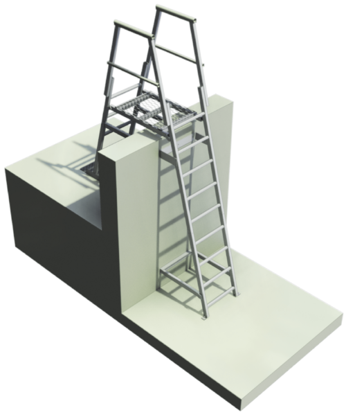 Parapet-Ladder