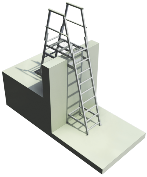 Parapet-Ladder